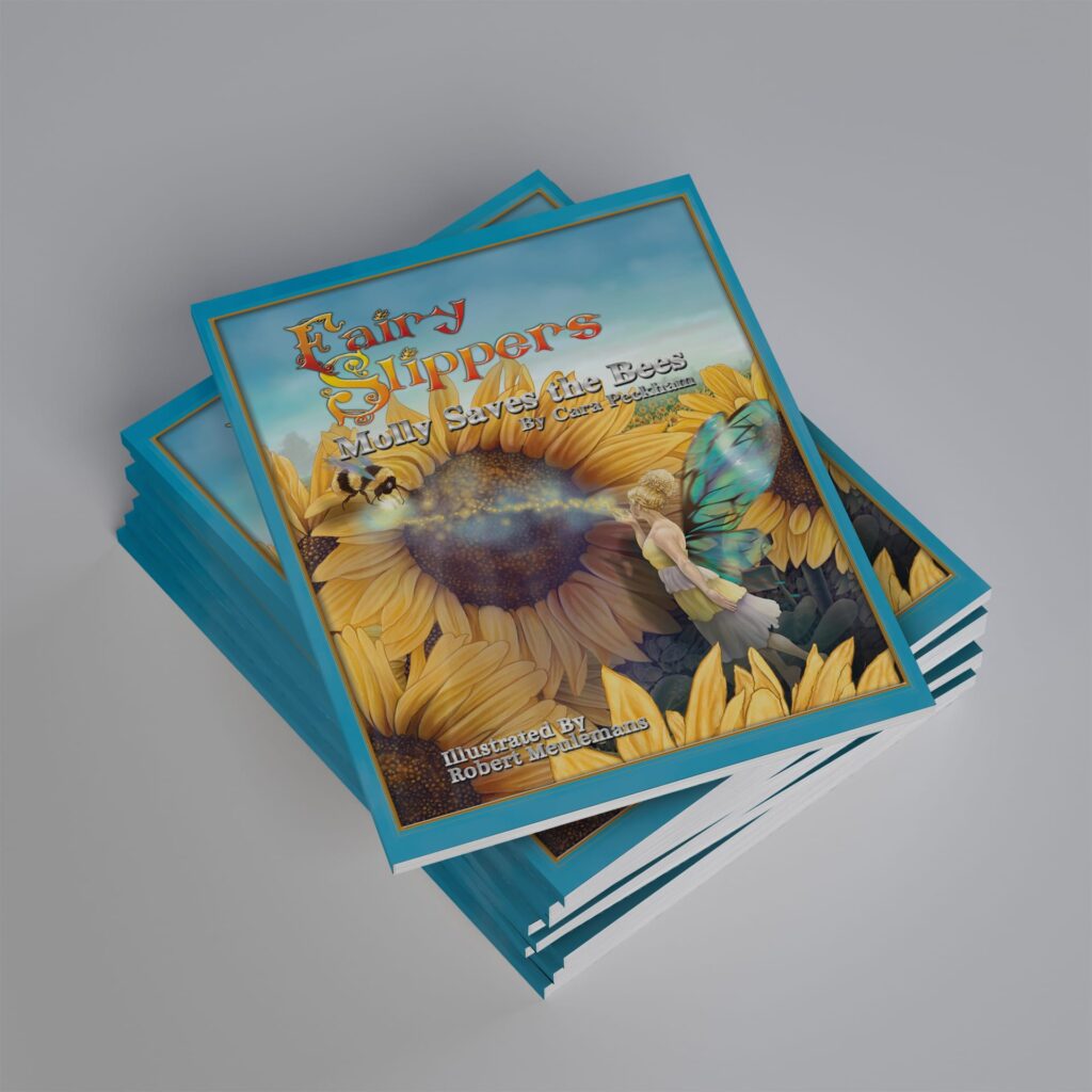 Fairy Slippers book cover and publication design